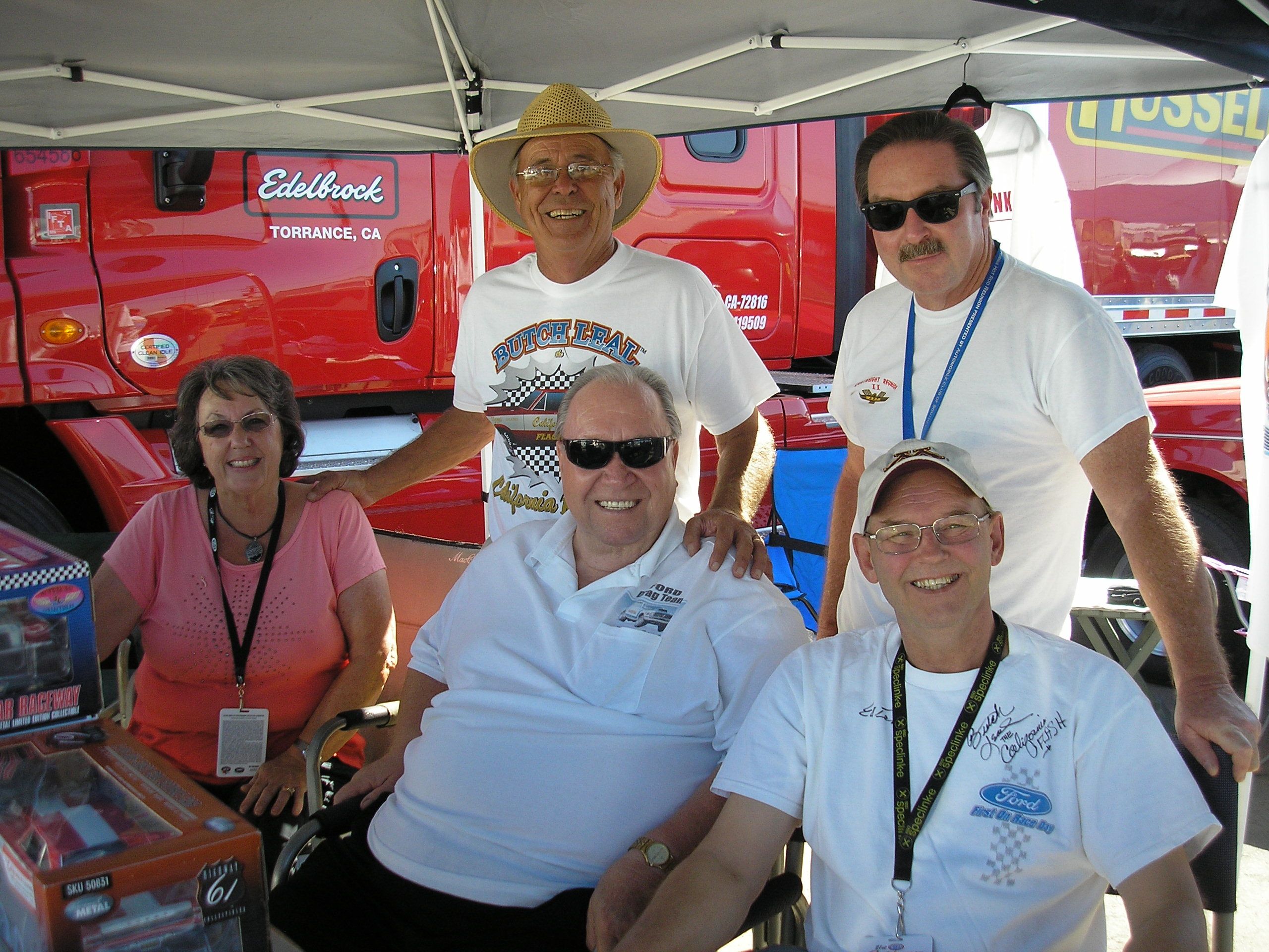 Ford Drag Racing Team Booth
