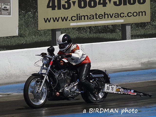 Hitting the tire!