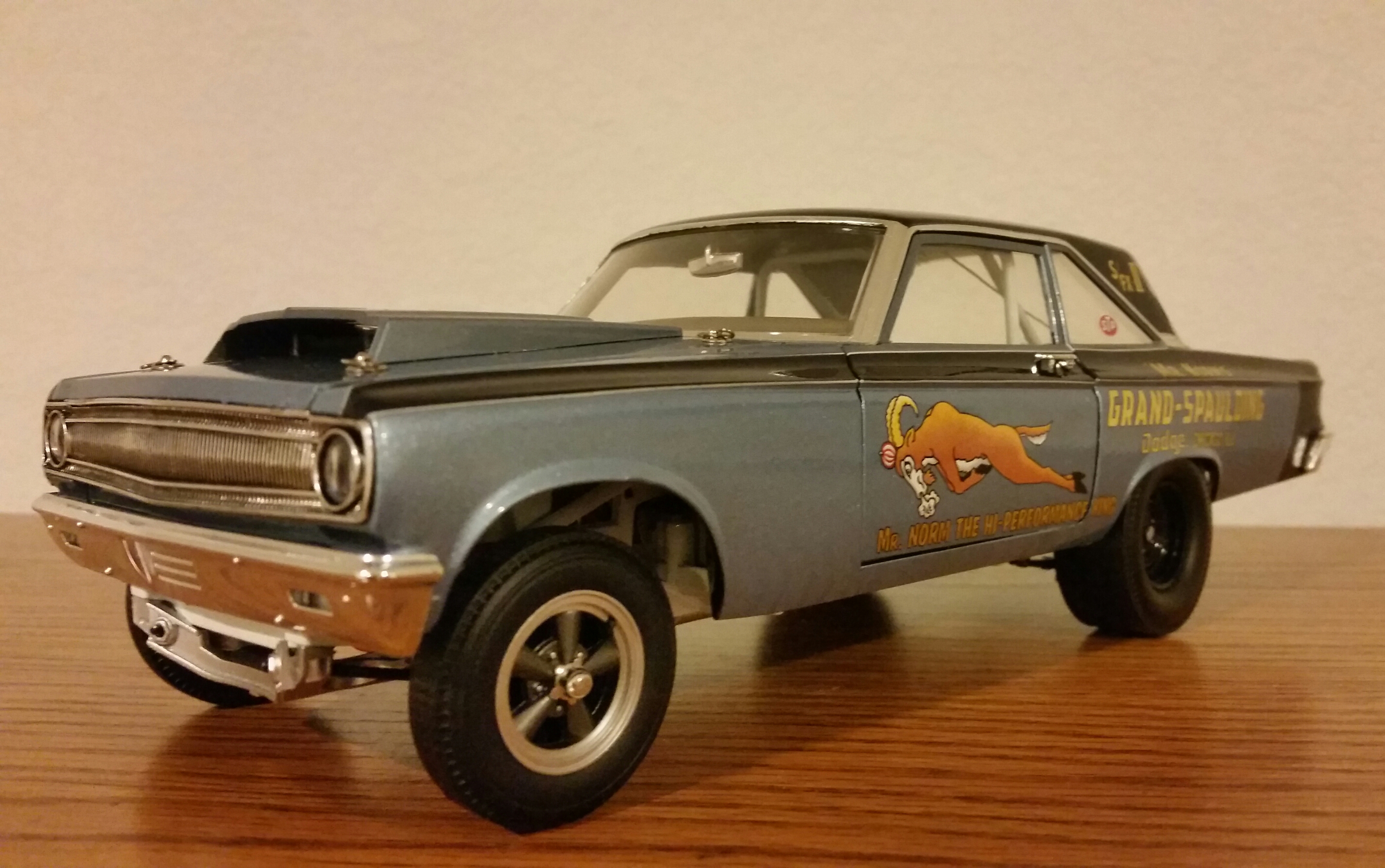 Mr. Norm Signed 65′ Dodge AWB Hemi Coronet