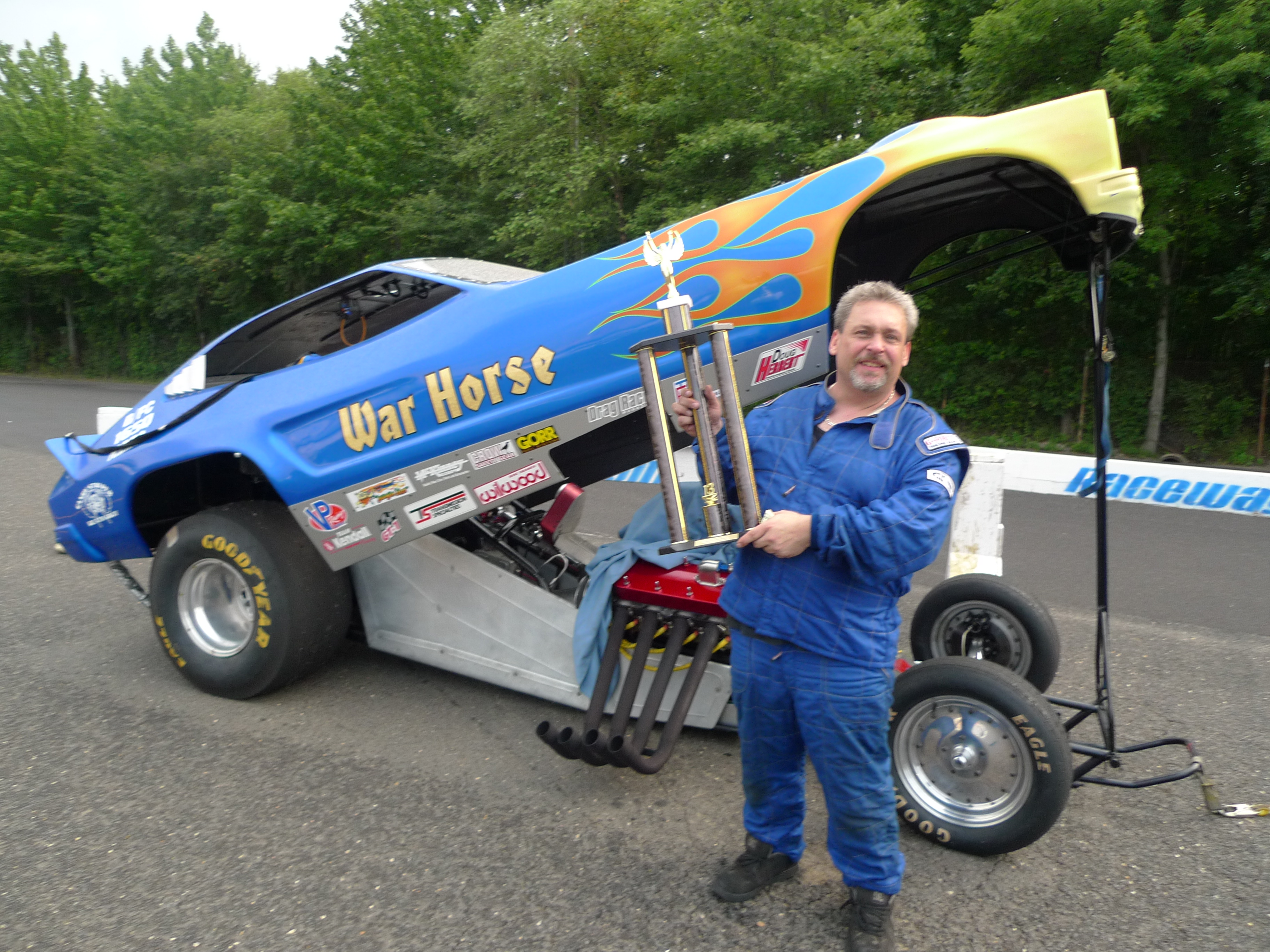 2013 Englishtown Win, Alcohol Injected Funny Car