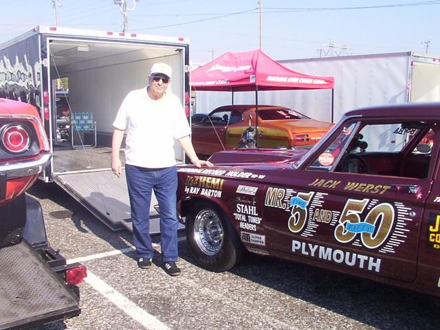 Jack with his last race car
