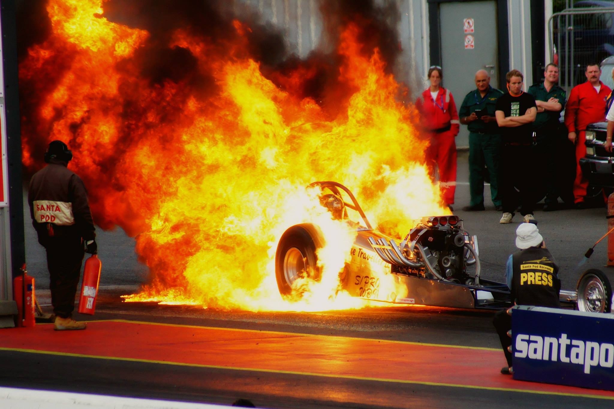 Warming the slicks the old way!