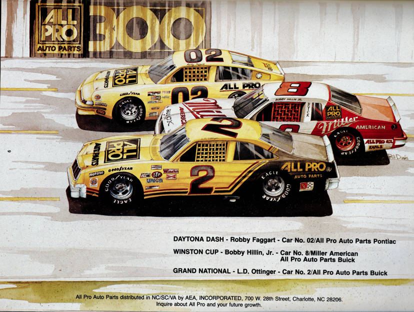 All Pro auto part Art design