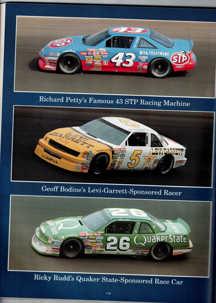 Richard Petty Geof Bodine Ricky Rudd