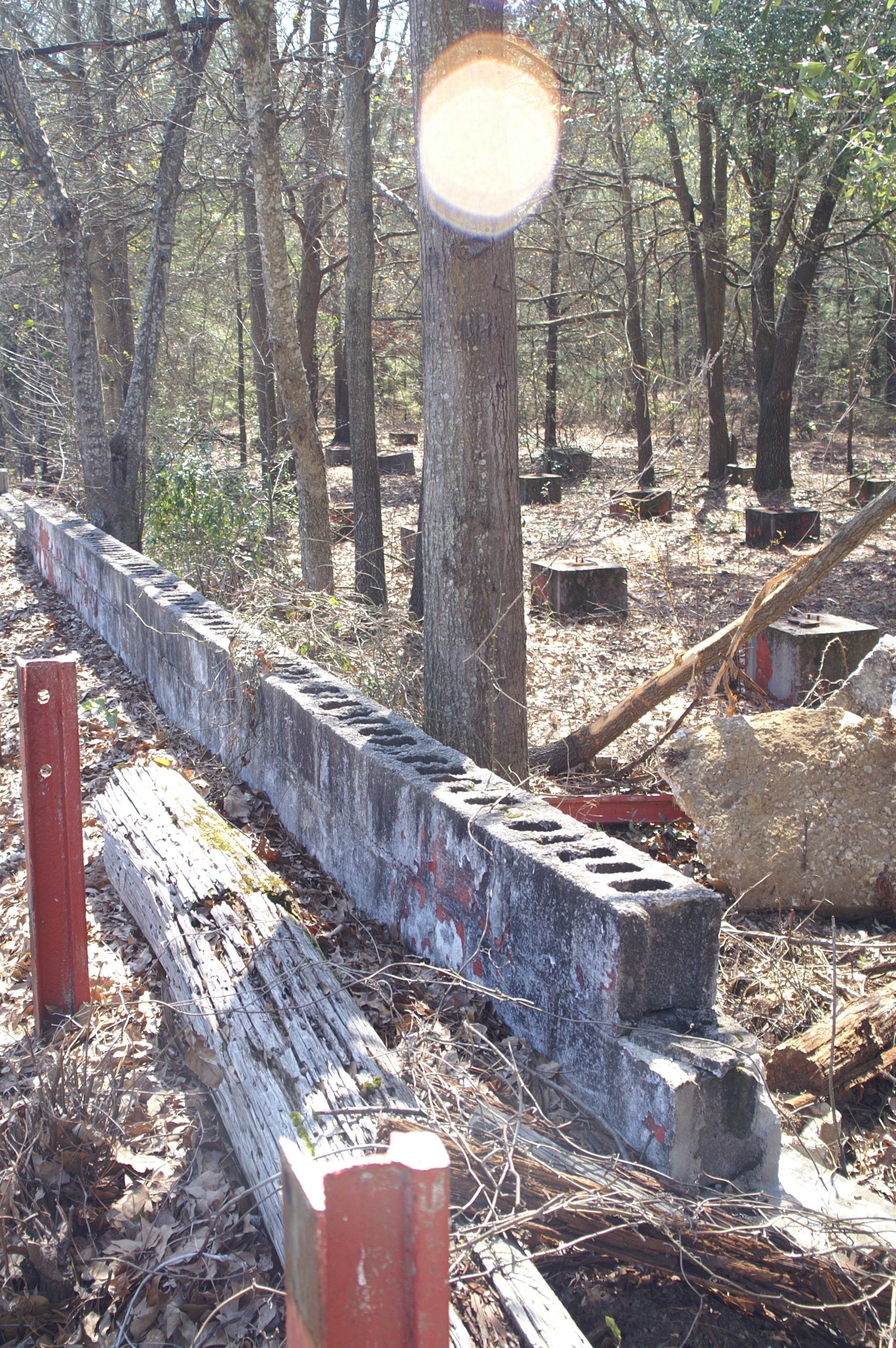 Front straightway wall/Columbia Speedway
