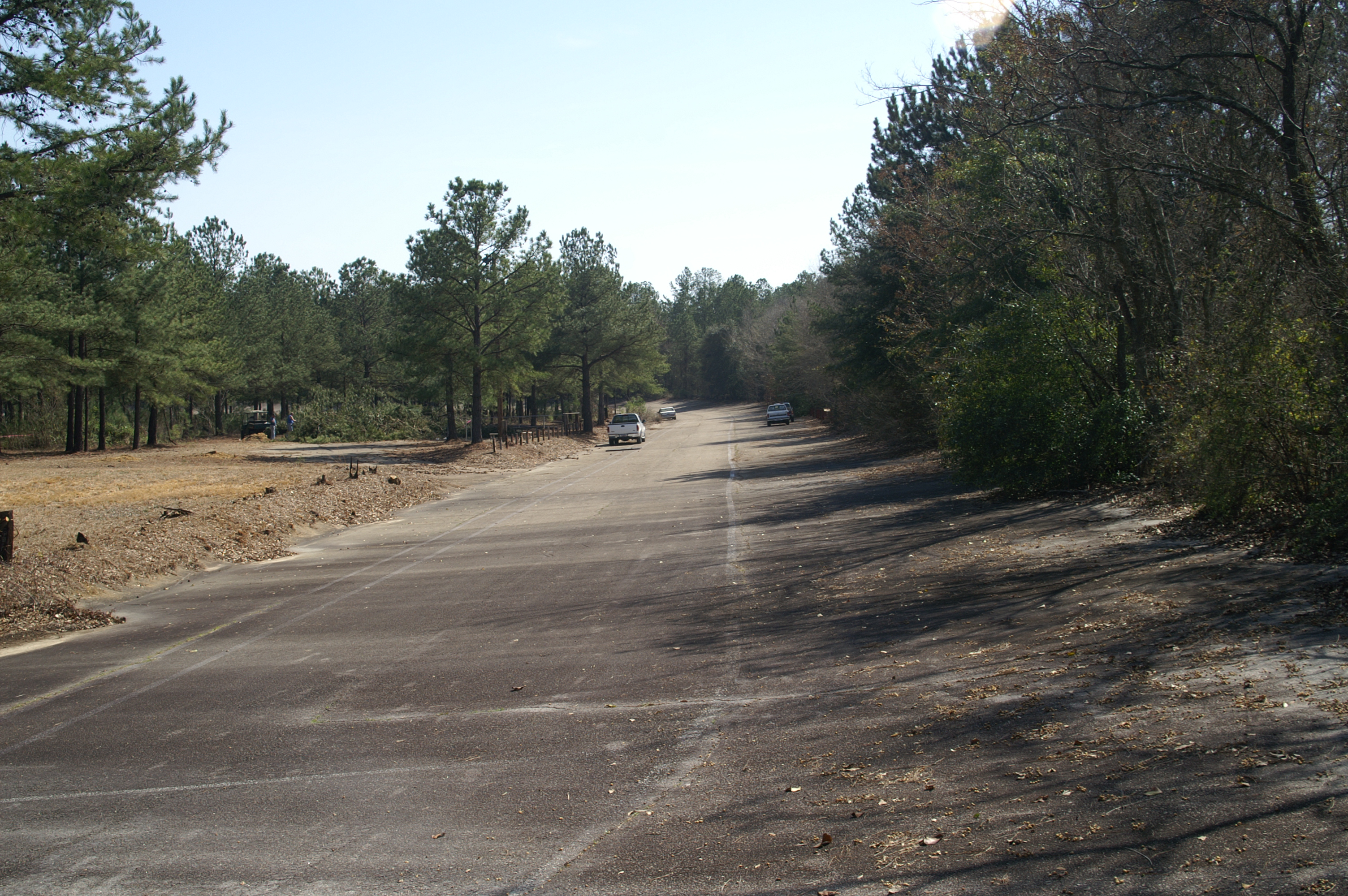 Coming out of turn 4/Columbia Speedway