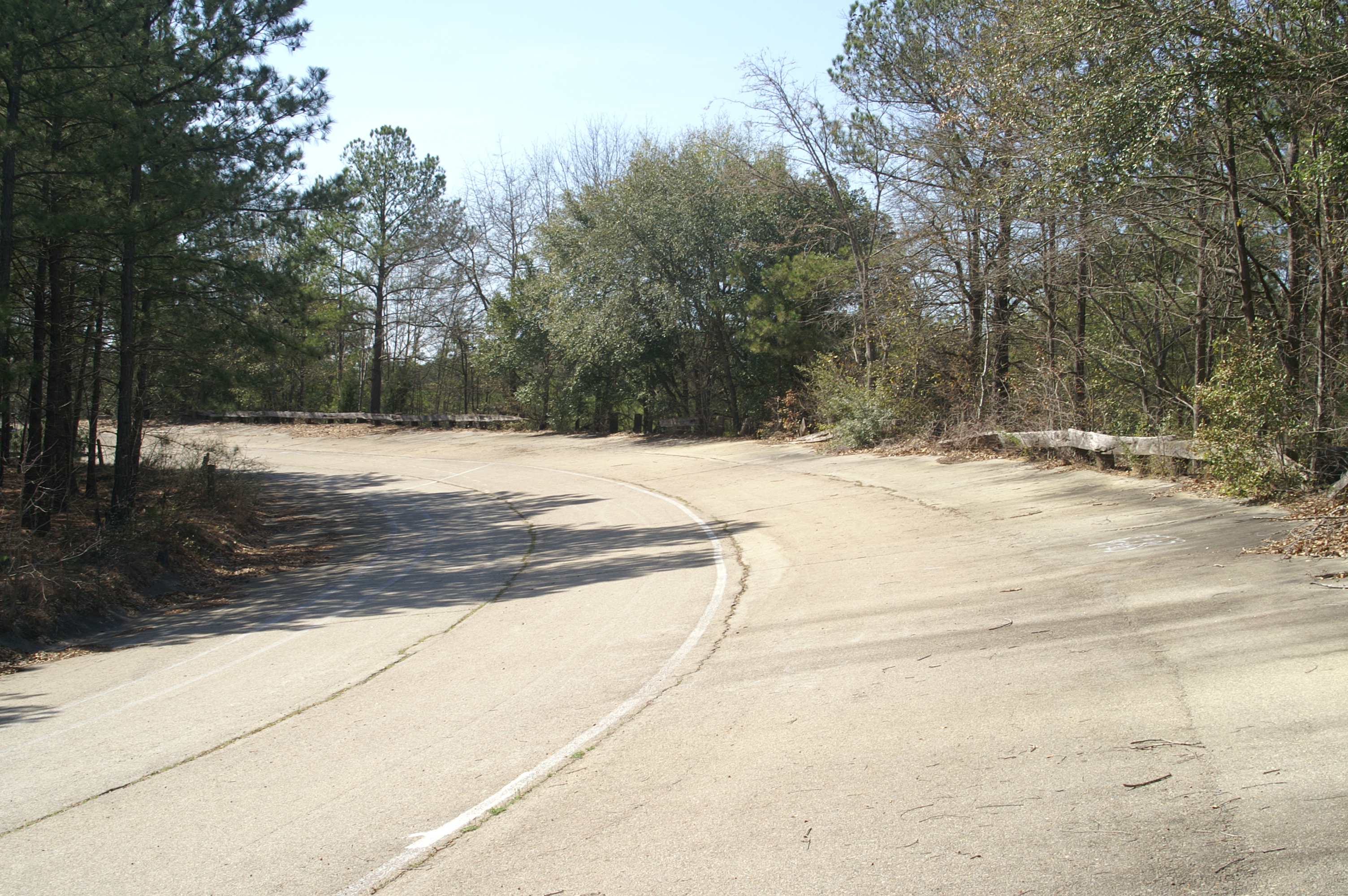 going into turn 4/Columbia Speedway