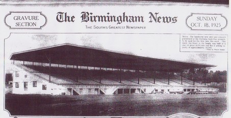 The grandstands at BIR were big news when they were first erected