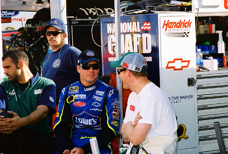 Jimmie Johnson & Dale Earnhardt, Jr.