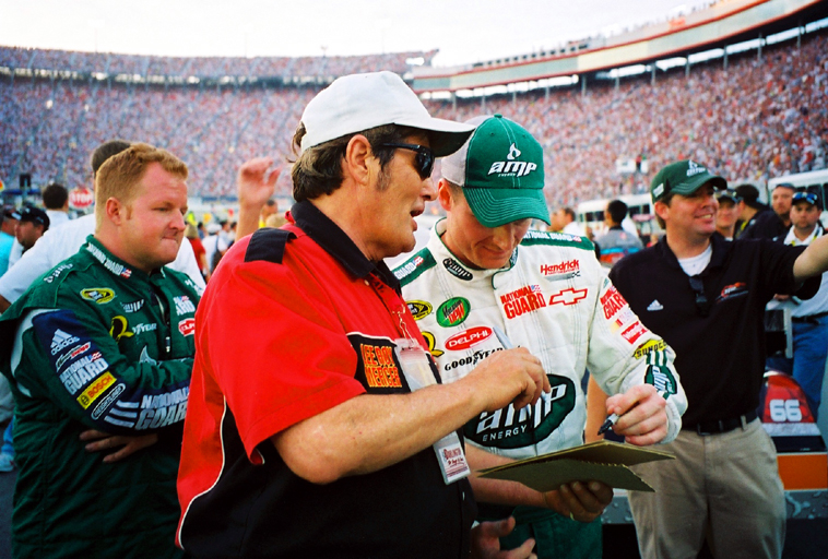 Lee Roy Mercer & Dale Earnhardt, Jr.