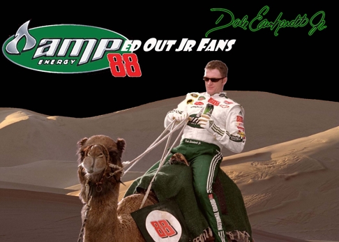 Dale Earnhardt Junior ~ AMPed Out Jr Fans