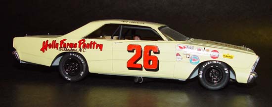 1966 Ford yellow banana Jr Johnson for Lorenzen