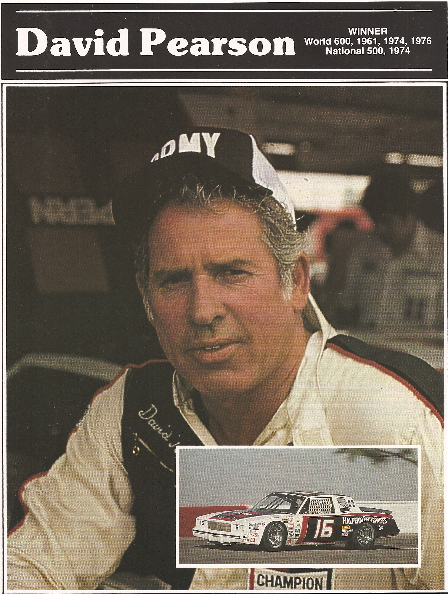 David Pearson circa 1981