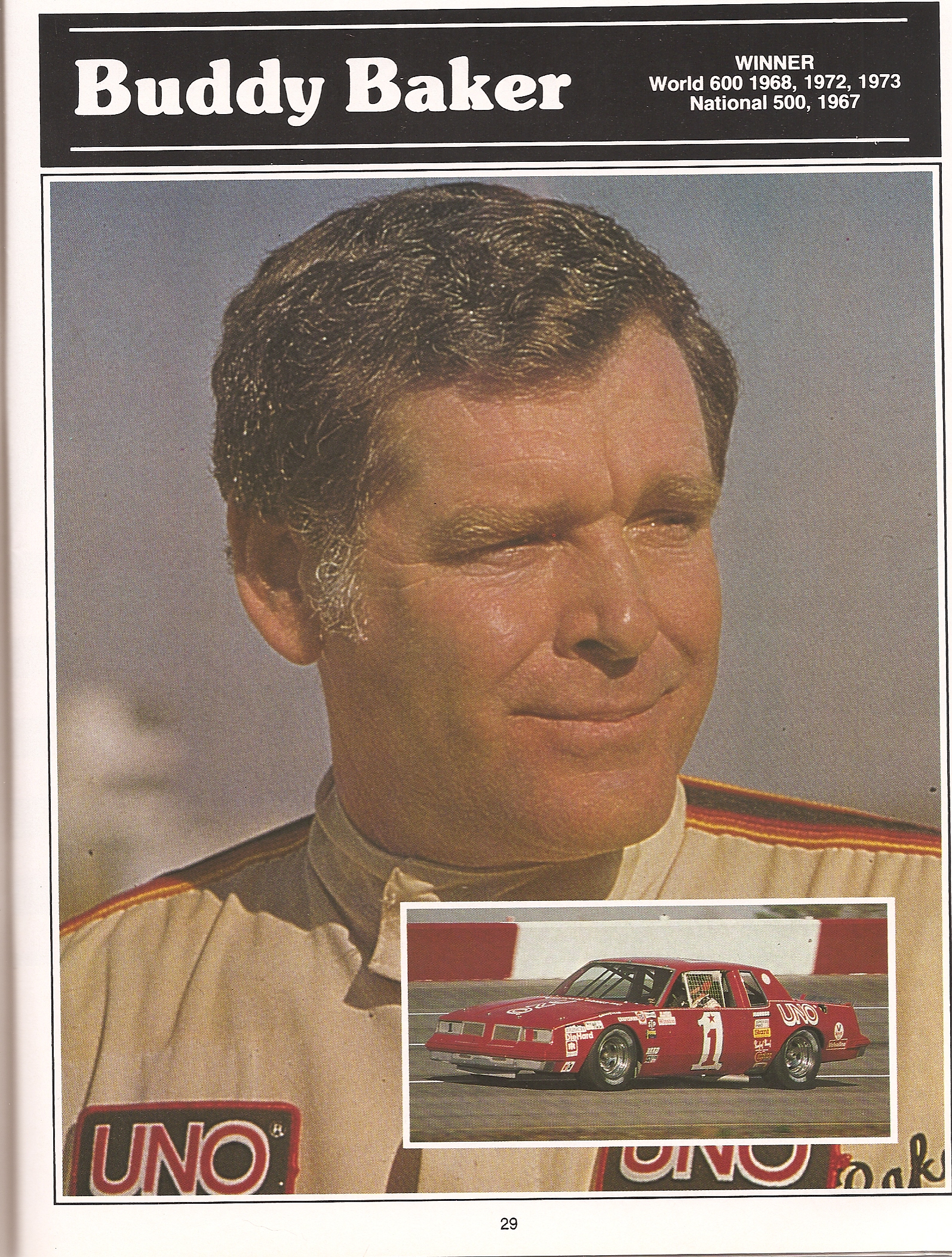 Buddy Baker circa 1981