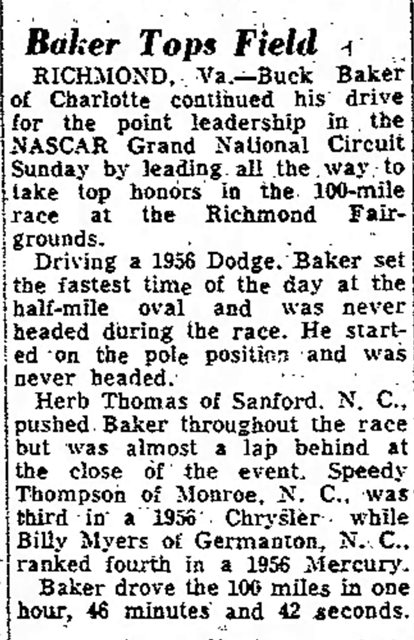 1956 Richmond 200
