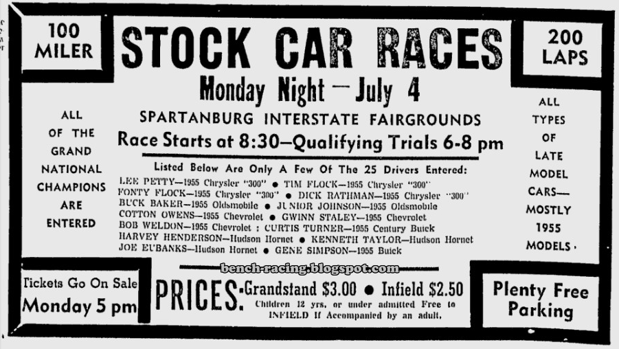 July 1955 Spartanburg