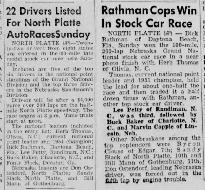 July 26, 1953 Nebraska State Fairgrounds
