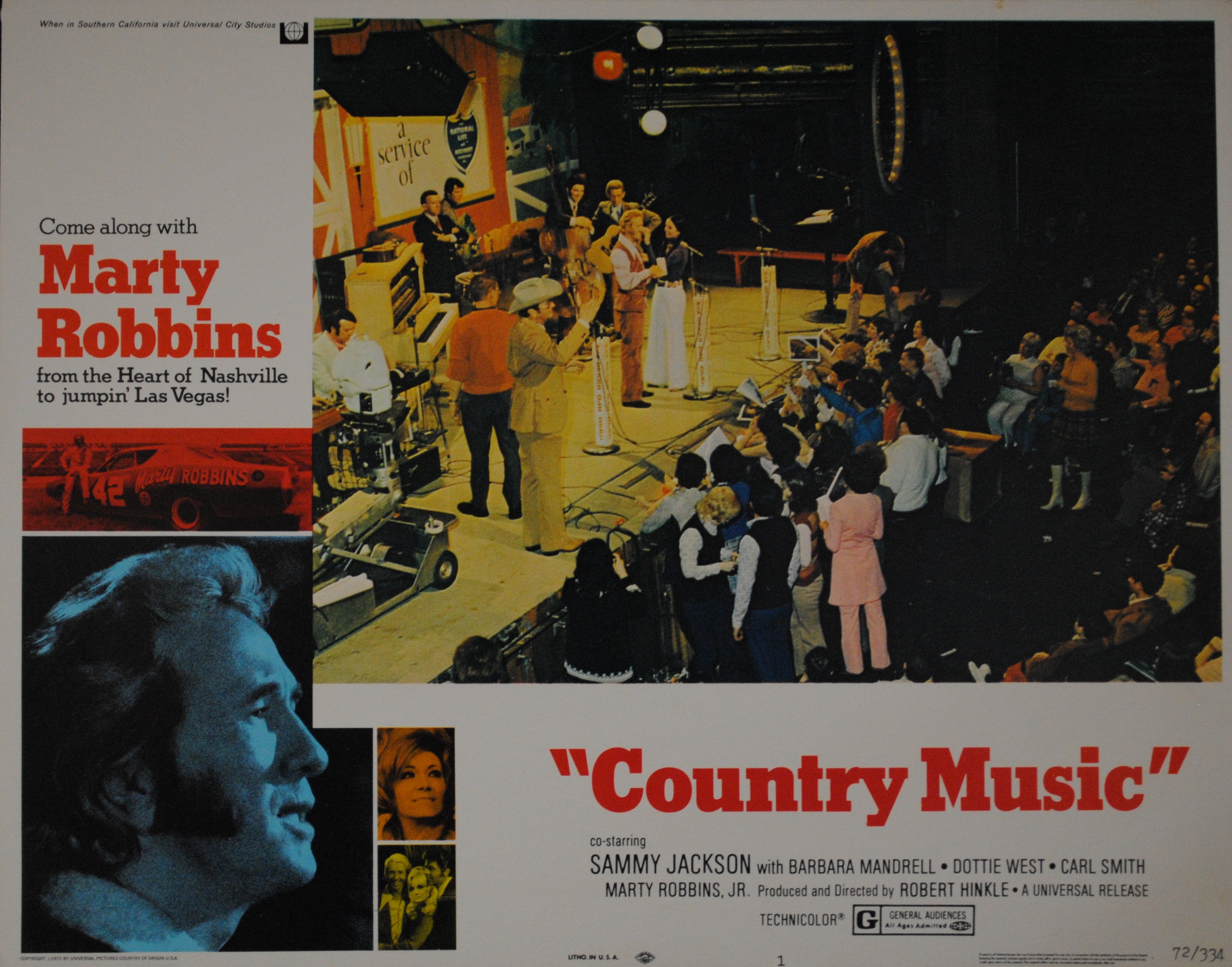 MARTY ROBBINS THEATER CARD