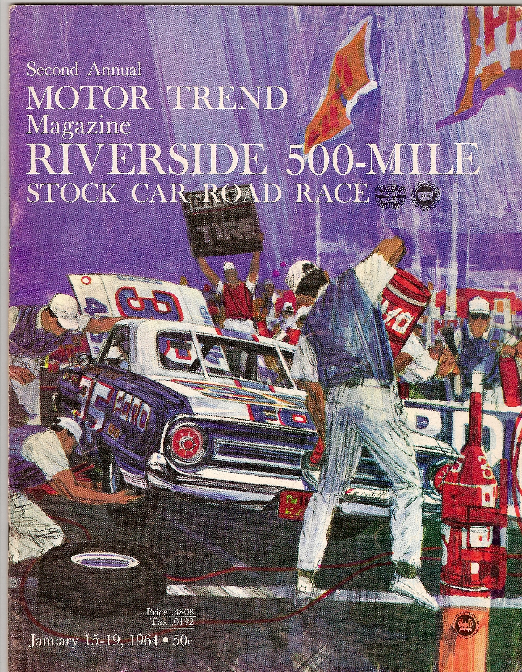 1964 RIVERSIDE 500 PROGRAM