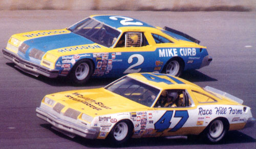 Dale Earnhardt and Harry Gant
