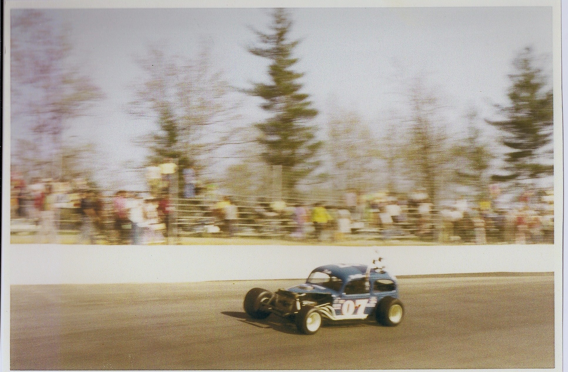 #07 Radford in Speedy’s car