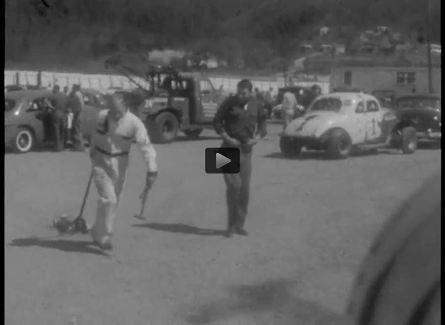 Starkey Speedway pits 1963