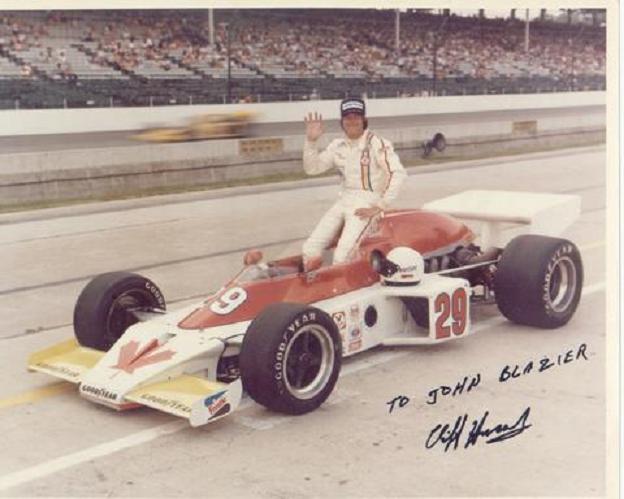 Cliff Hucul From Prince George BC Canada at Inianapolis 500