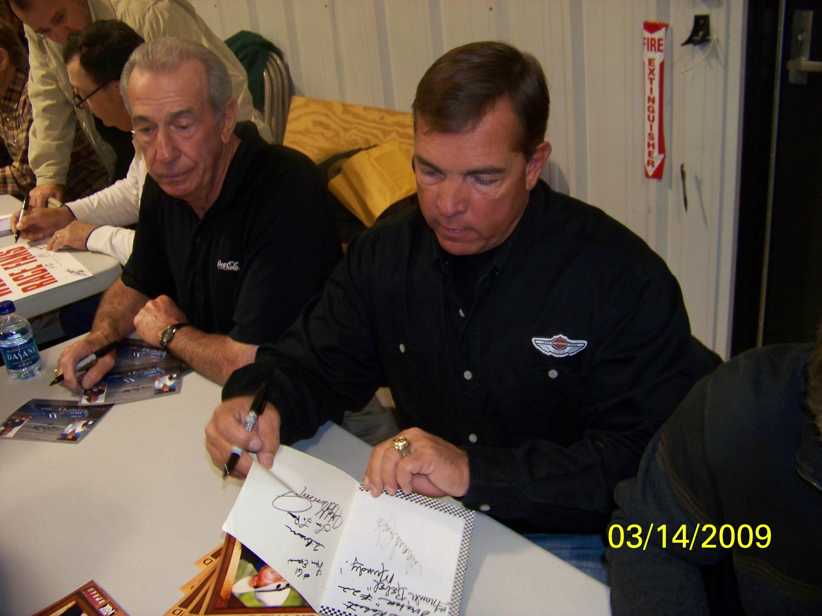 Ned Jarrett and Jeff Hammond