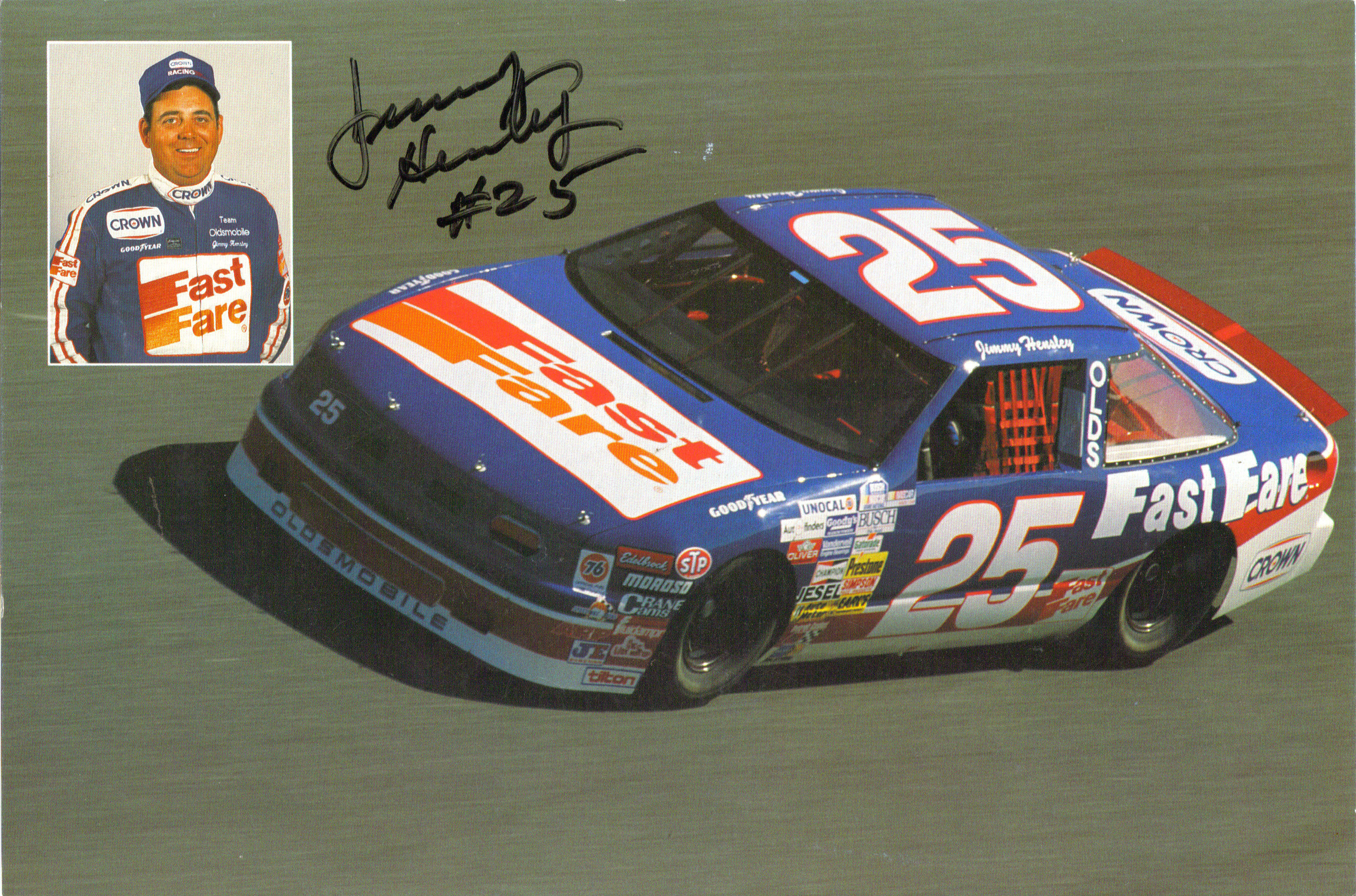 #25 Jimmy Hensley Fast Fare Oldsmobile
