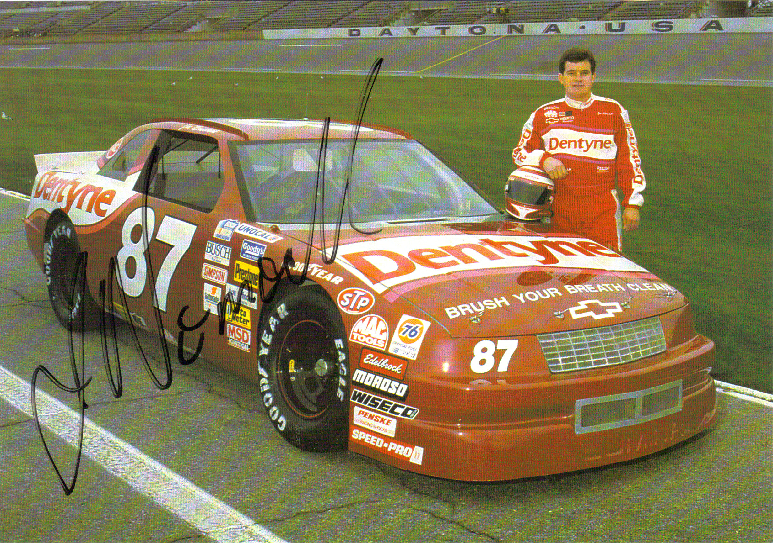 #87 Joe Nemechek Dentyne Gum