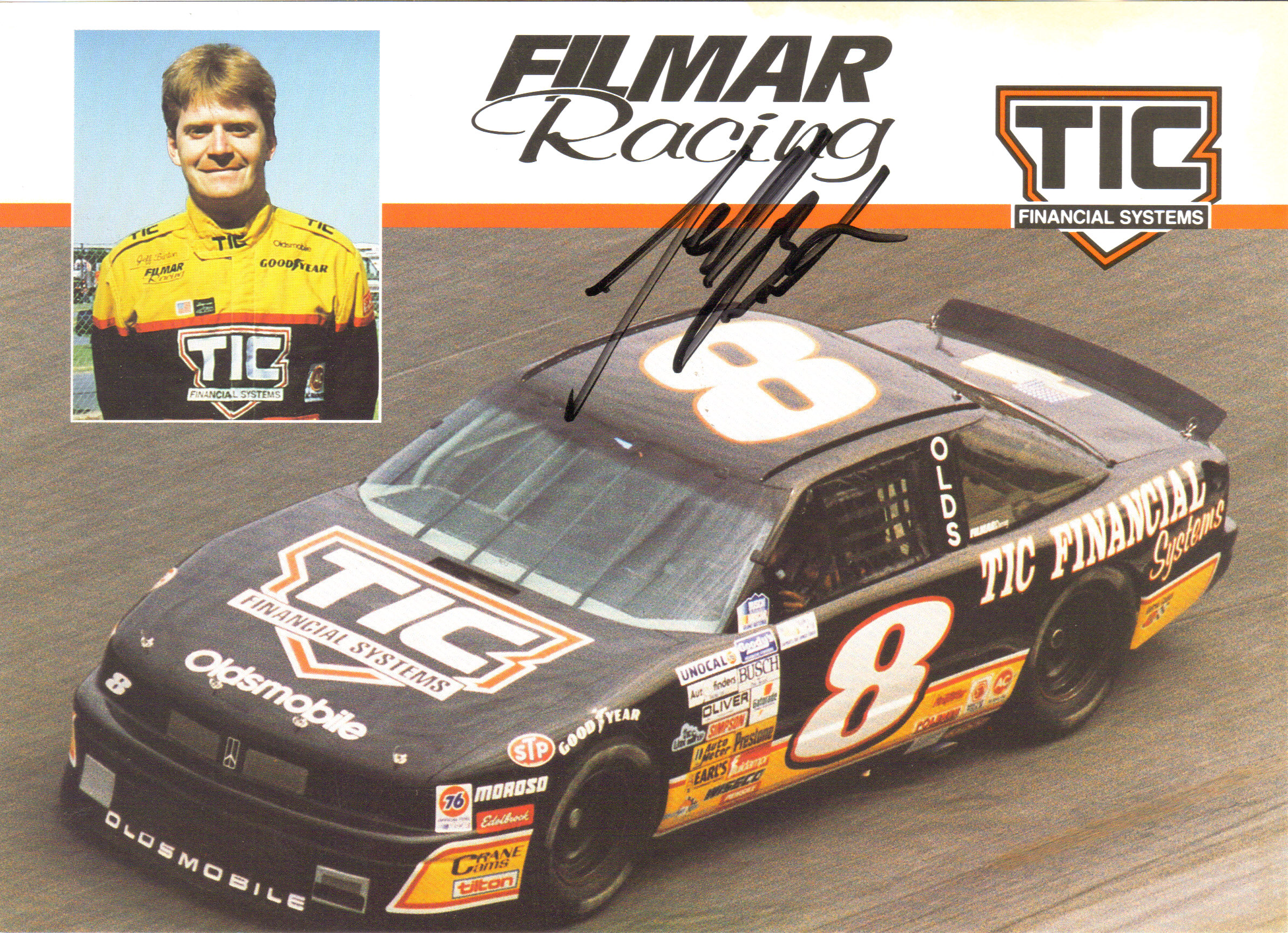 #8 Jeff Burton TIC Financial T-Bird