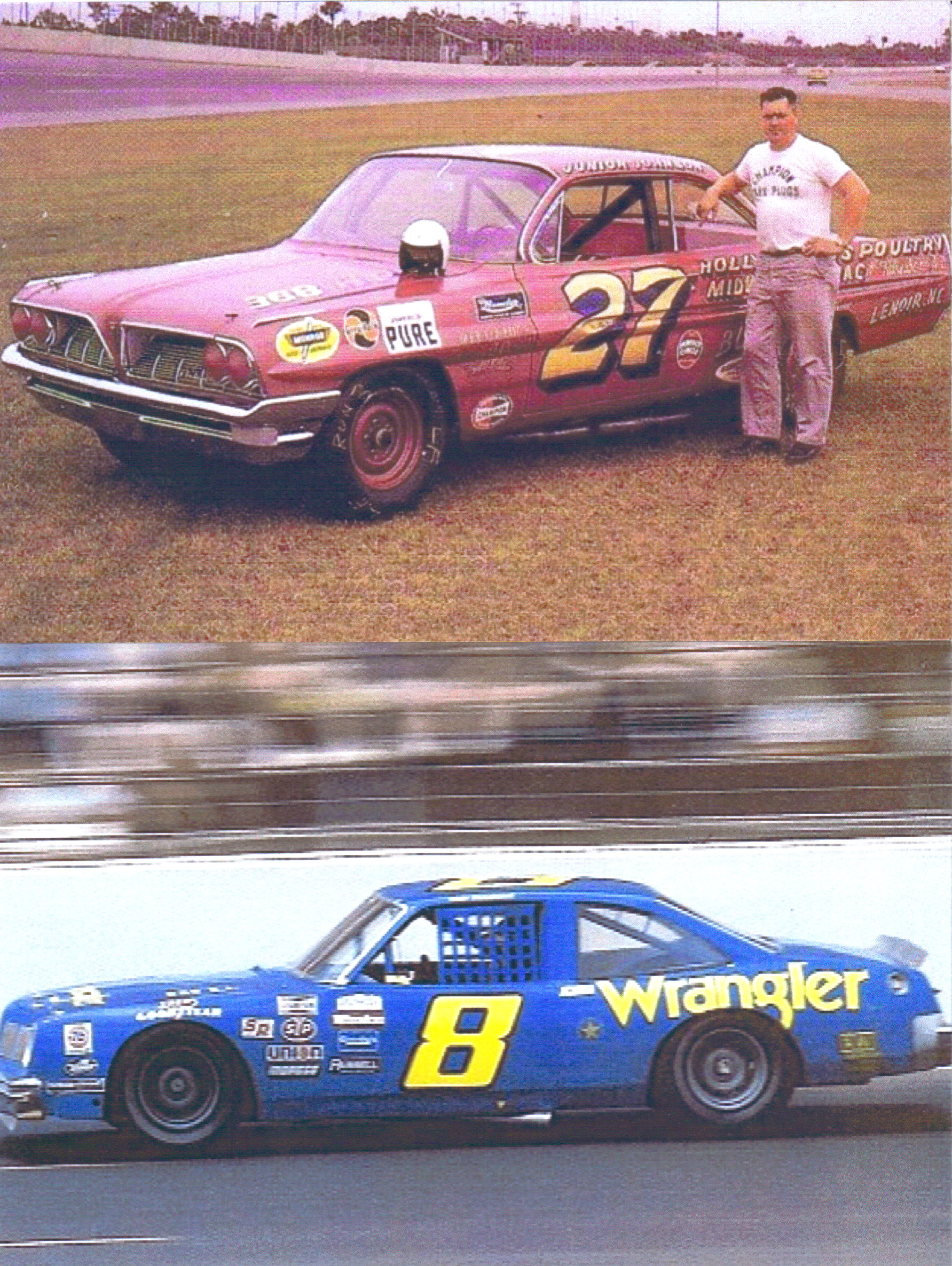 #27 Junior Johnson & #8 Dale Earnhardt Late Model Sportsman Car
