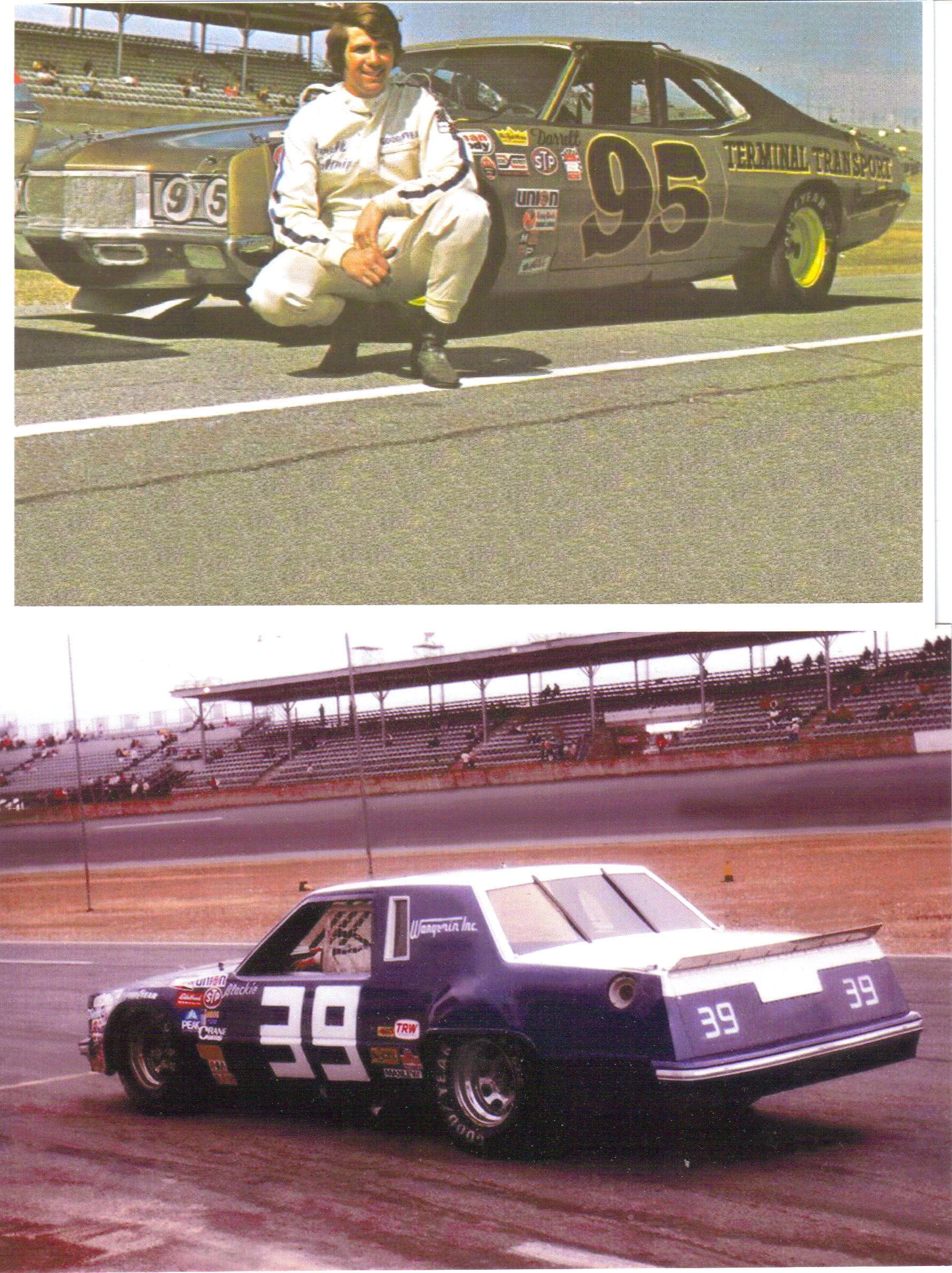 #95 Darrell Waltrip & #39 Blackie Wangerin