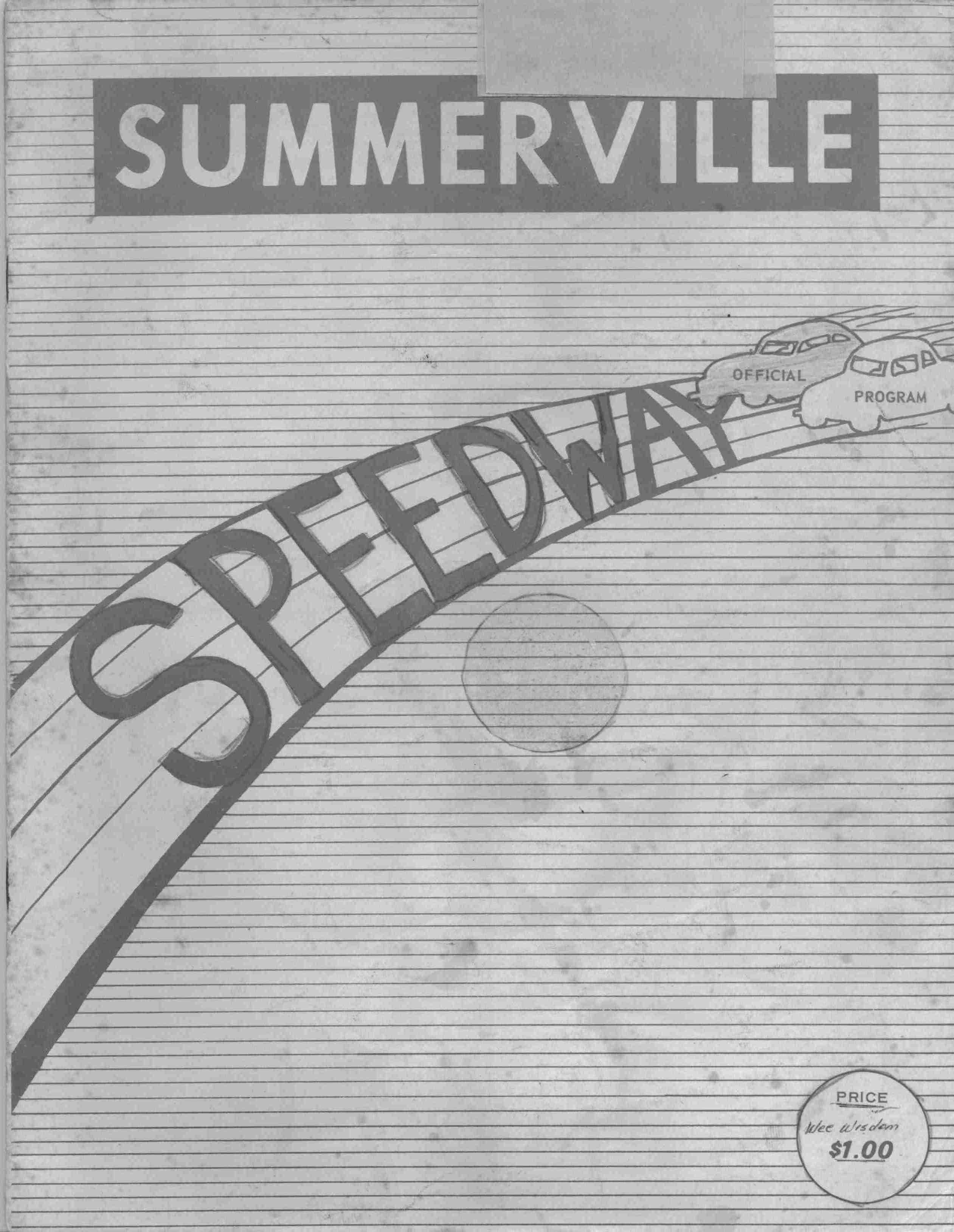 Summerville Speedway 69 p1 cover
