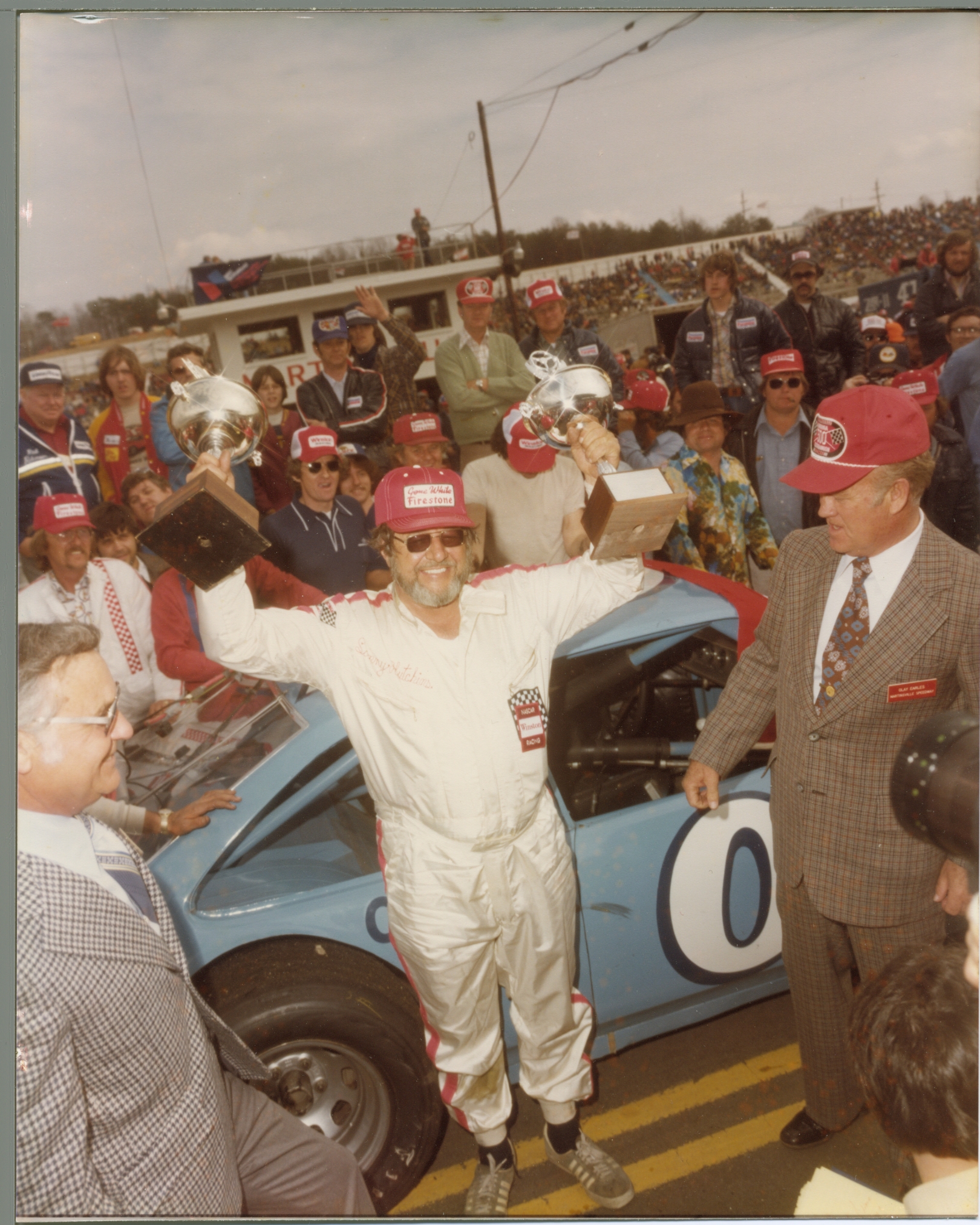 Sonny Hutchins winning at Martinsville in Zervakis #01