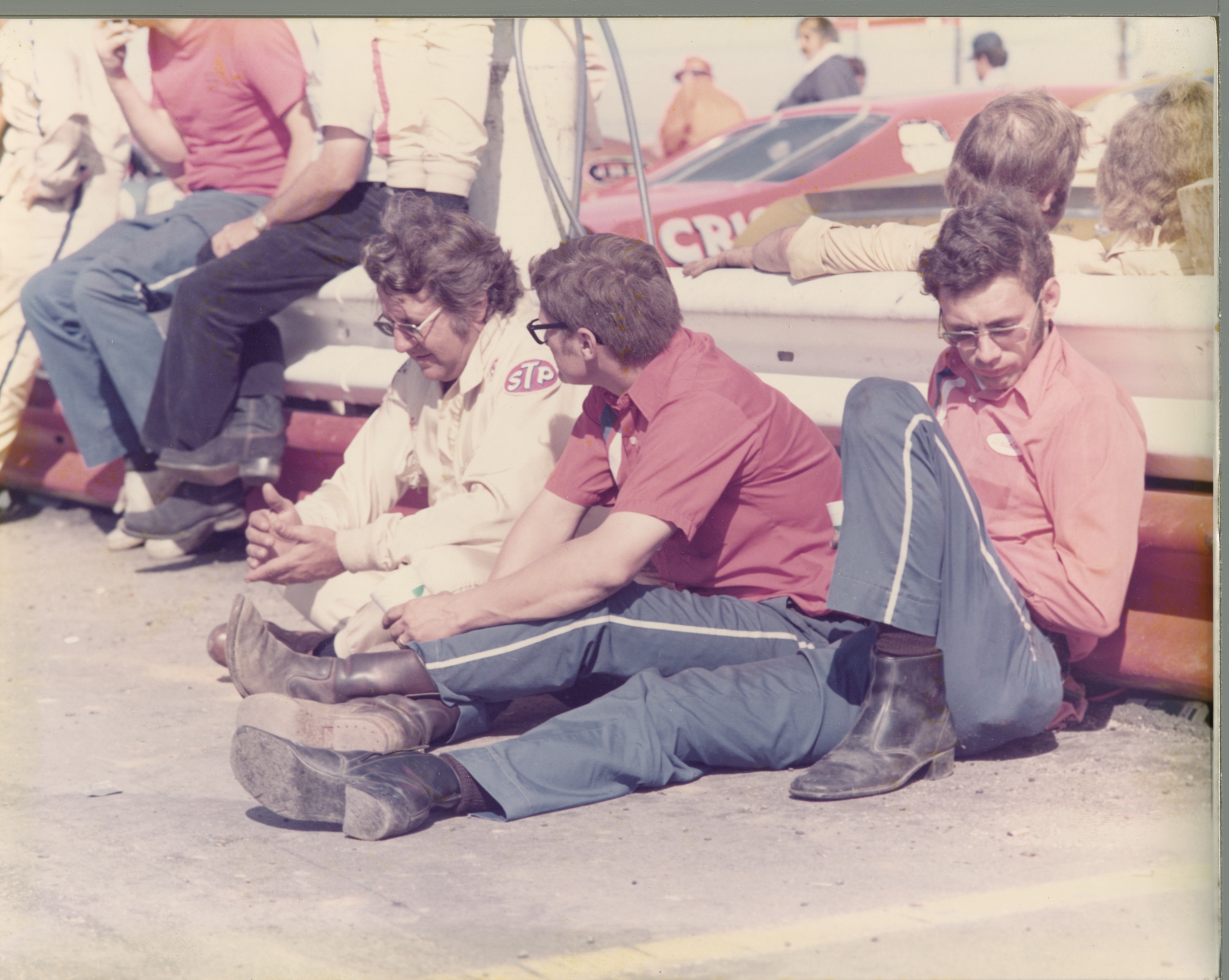 Hutchins Butch Zervakis taking a break at Charlotte