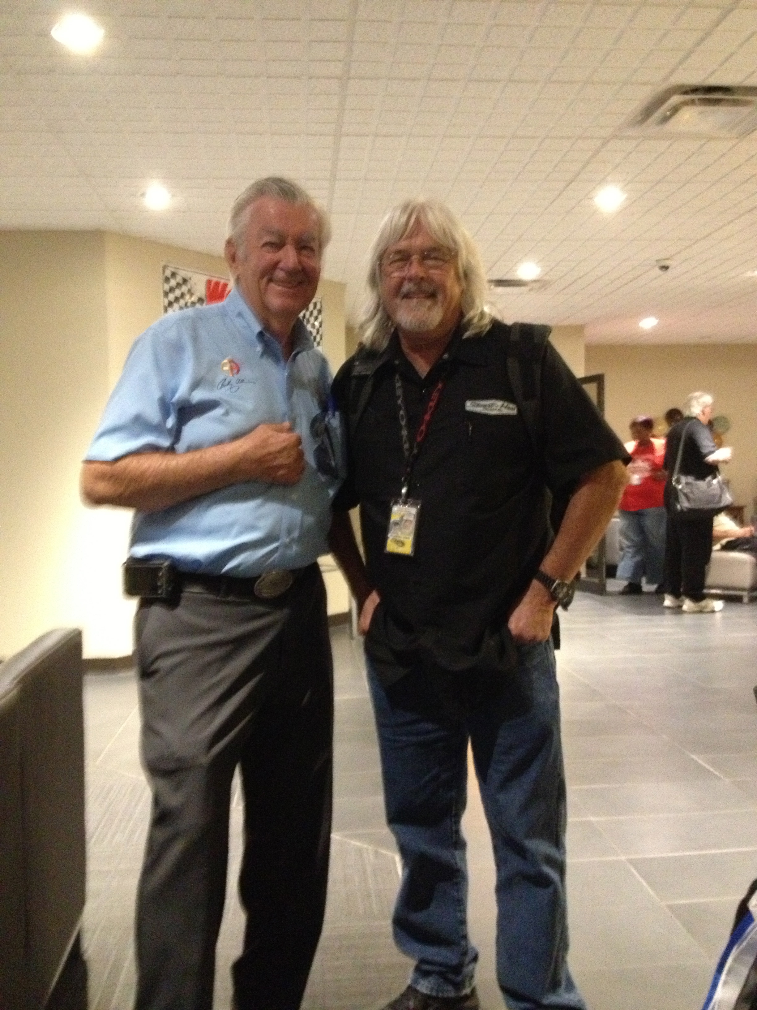 Bobby Allison and Ronny Crooks