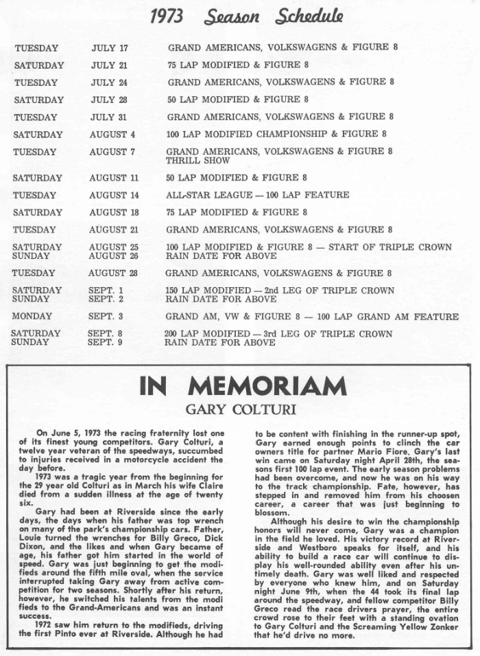 3 Riverside Park 25th Anniversay Program