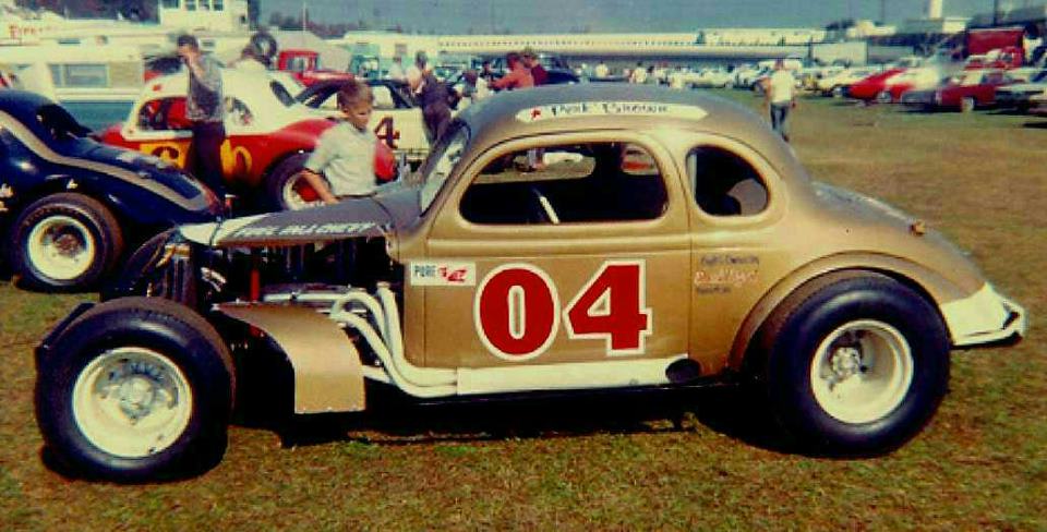Donald Bryant #04 Plymouth, driven by Perk Brown & also quite a bit by Paul Radford
