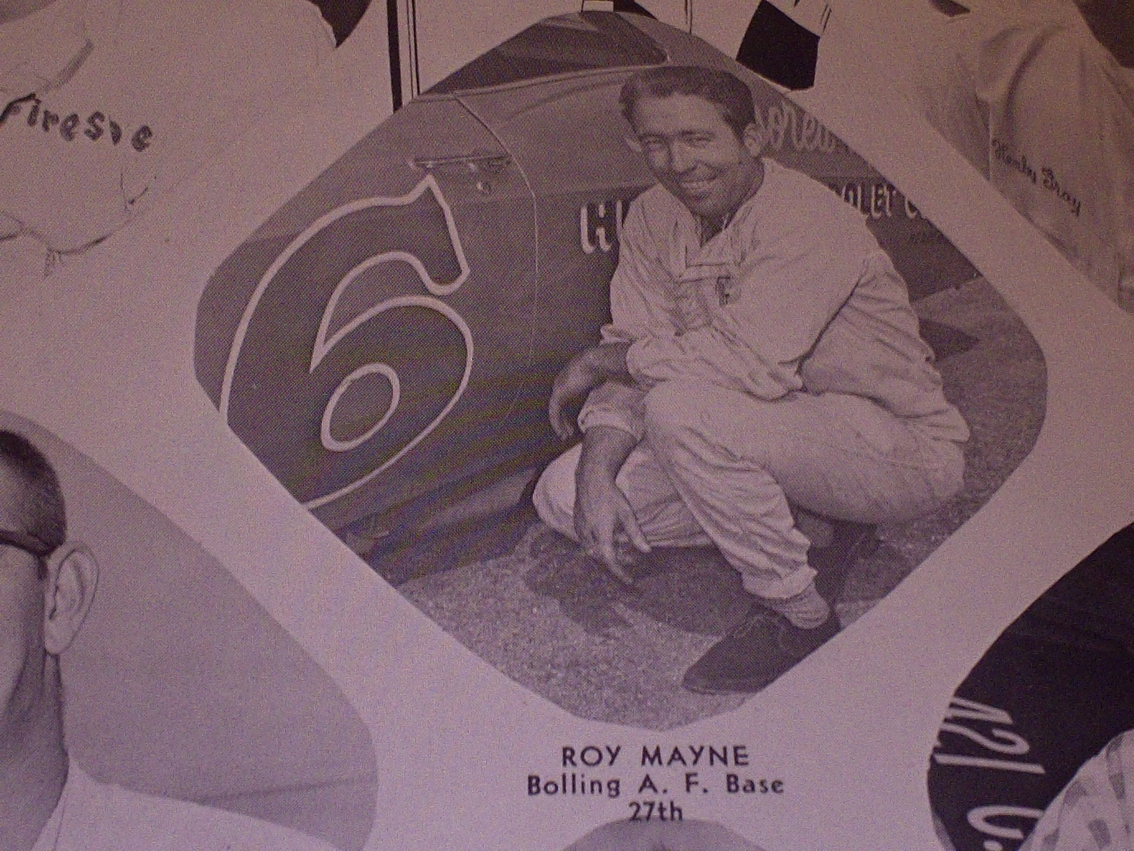 #2 Roy Elwood Mayne – (early issue) 1966 NASCAR Magazine and Official Race Program