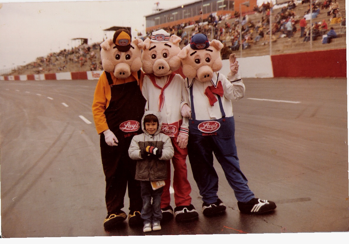 Me and the pigs