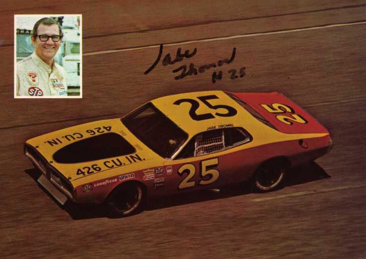 Jabe Thomas/Don Robertson 1973 Dodge Charger