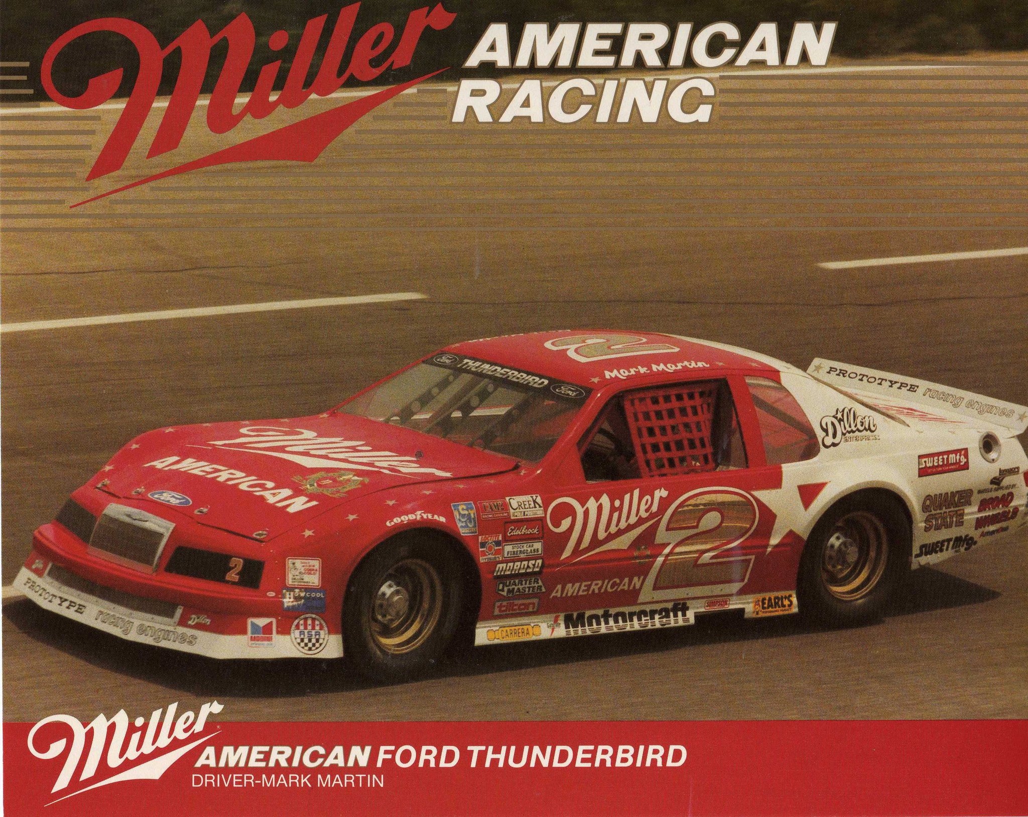 Mark Martin/ASA series Thunderbird