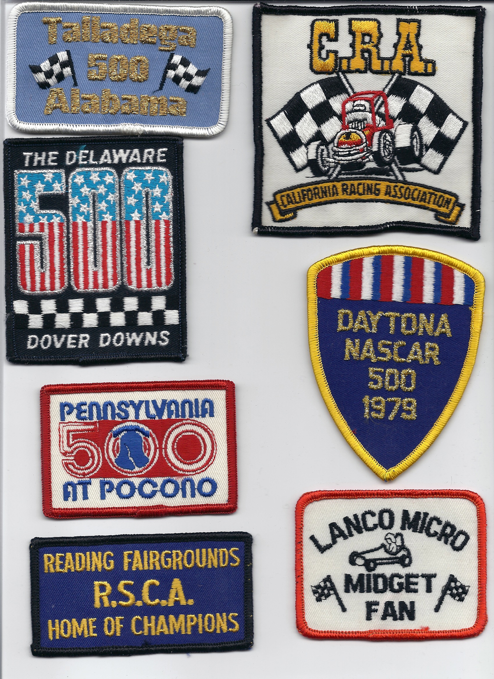 Various race track events & organizations.