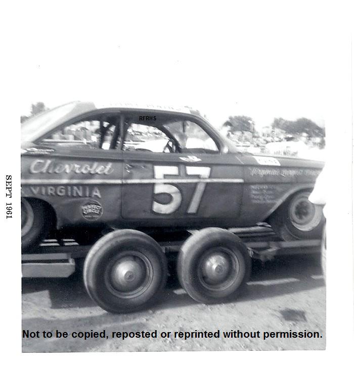 NASCAR @ Reading Fairgrounds Speedway 9-16-61