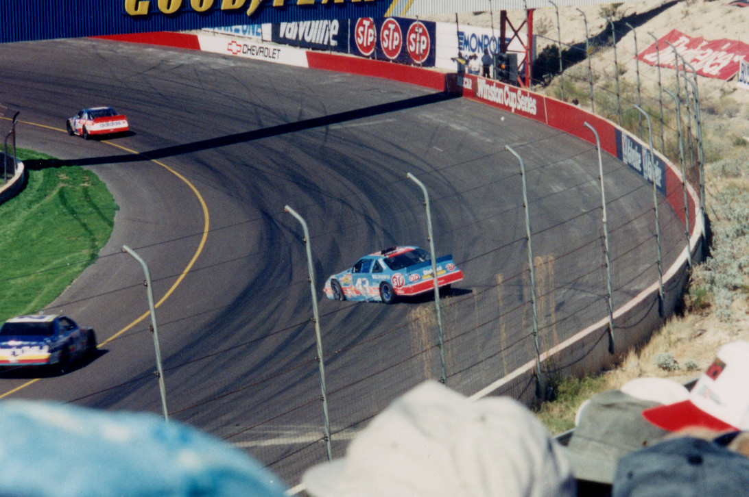 John Andretti crash. Red flag. Phoenix 1994.