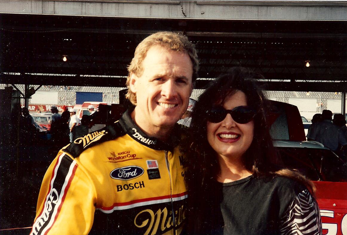 Rusty Wallace and Stacie