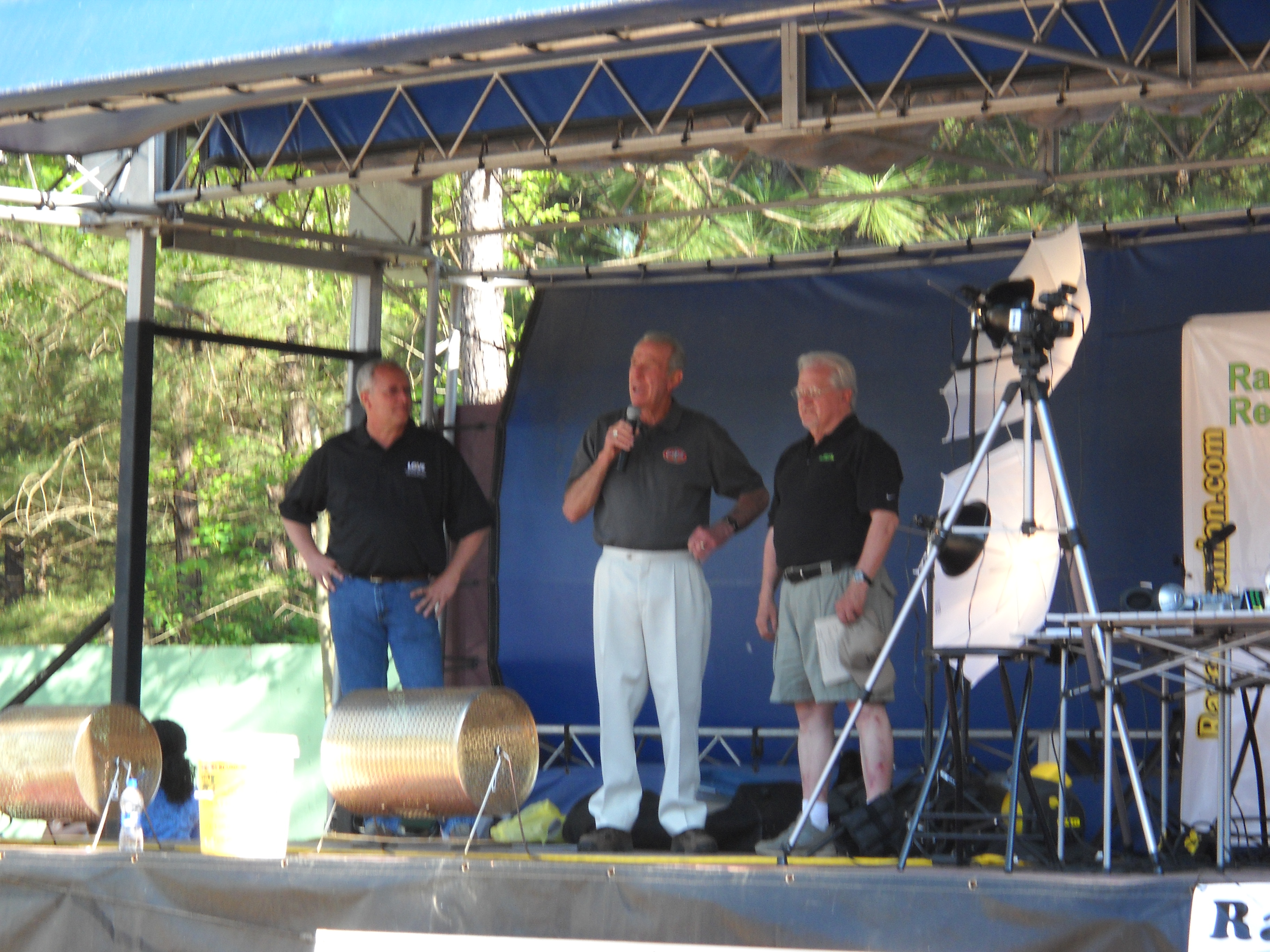 Jeff Gilder, Ned Jarrett, Jim Seay