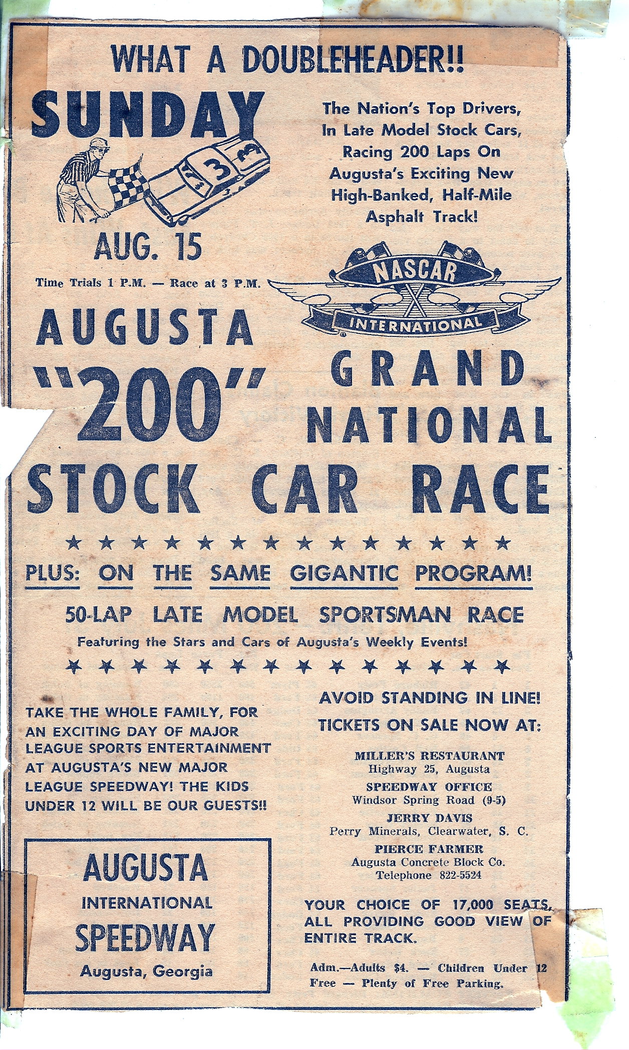 Ad from Southern MotoRacing