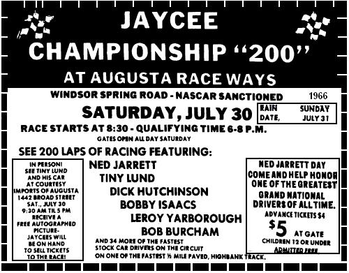 Jaycee 200 7-30-1966